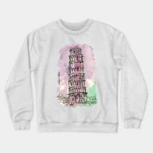 The Tower of Pisa (Torre di Pisa) Crewneck Sweatshirt